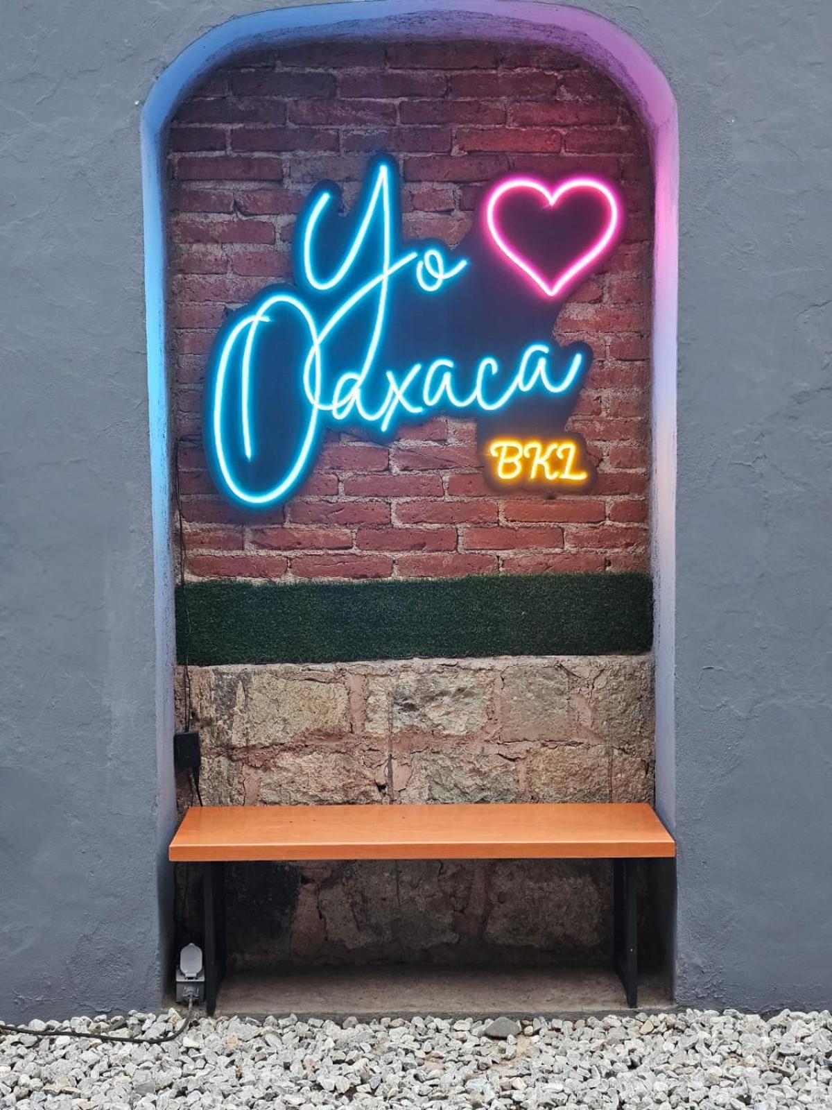 Bkl Hotel Oaxaca Bagian luar foto
